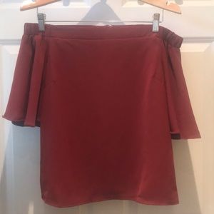 Off shoulder top